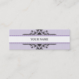 MINI-GESCHÄFTSKARTE: göttlich 6 Mini Visitenkarte