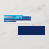 MINI-GESCHÄFTSKARTE: MINI VISITENKARTE (Vorne/Hinten)