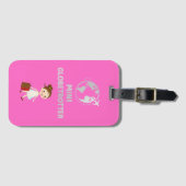 Mini Globetrotter Gepäckmarke Gepäckanhänger (Vorderseite (Horizontal))