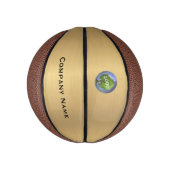Mini-Gold-Firmenlogo Mini Basketball (Vertikal)
