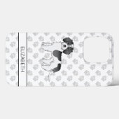 Mini Goldendoodle Dog & Name Case-Mate iPhone Hülle (Rückseite (Horizontal))