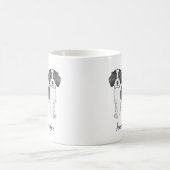 Mini Goldendoodle Dog & Name Kaffeetasse (Mittel)