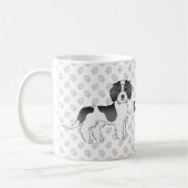 Mini Goldendoodle Dog & Name Kaffeetasse (Links)