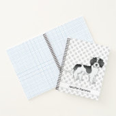 Mini Goldendoodle Dog & Text Notizblock (Innenseite)