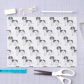 Mini Goldendoodle Hundeschema Seidenpapier (Handwerk)