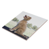 Mini goldenes Gekritzel Fliese (Seite)