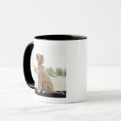 Mini goldenes Gekritzel Tasse (Vorderseite Links)