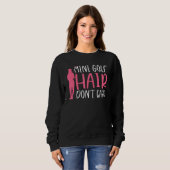 Mini Golf Hair dont care   Mini Golf Sweatshirt (Vorne ganz)