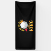 Mini Golf King Banner (Vertikal)