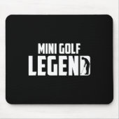 Mini Golf Legend - Mini Golfer Mousepad (Vorne)