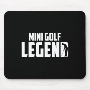 Mini Golf Legend - Mini Golfer Mousepad