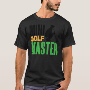 Mini Golf Master Golf Player Golfplatz Golf Ball D T-Shirt