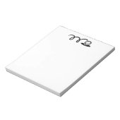 Mini-Golf-Notizblock Notizblock (Rotiert)