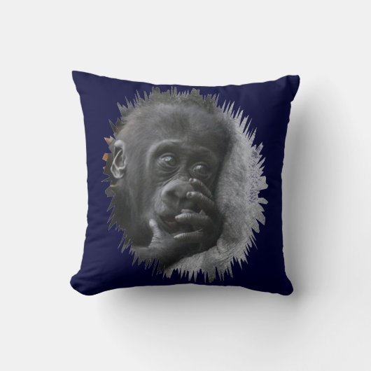 Mini gorilla kissen (Vorderseite)