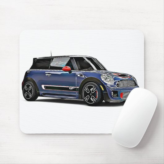 Mini GP Cartoon Mousepad (Mit Mouse)