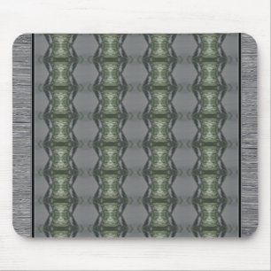 Mini Grau Gemustert Designer Mousepad