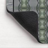 Mini Gray Gemustert Designer Mousepad (Ecke)