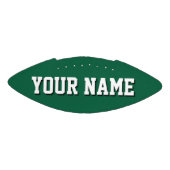 Mini GREEN AND WHITE Personalisiert Football (Panel)
