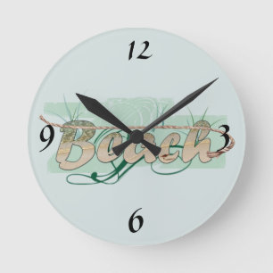 Mini Green Beach Colors Uhr