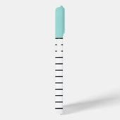 Mini Green Black Stripes Muster Moderne Case-Mate iPhone Hülle (Rückseite / Rechts)