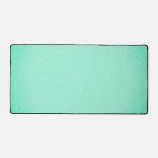 Mini Green Desk Mat - Custom Large Mouse Pad Schreibtischunterlage (Vorderseite)