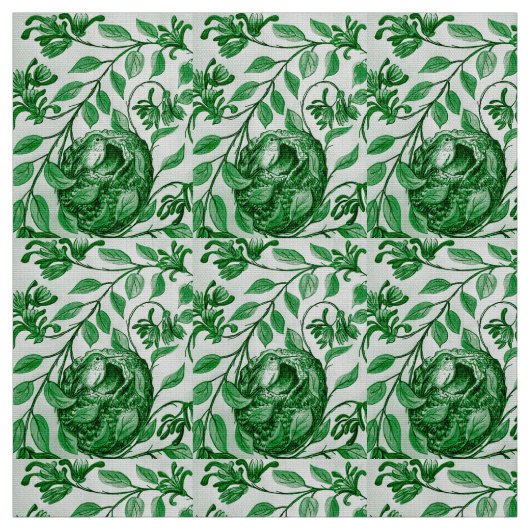 Mini Green Hummingbird Fabric Stoff (Muster)