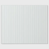 Mini Green Stripe Babydusche Geschenkpapier (Flach)