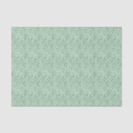 Mini Green Viktorianisch Style Damask Luxusdekoupa Seidenpapier