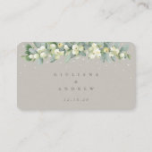 Mini Greige Snowberry+Eucalyptus Online UAWG Begleitkarte (Rückseite)