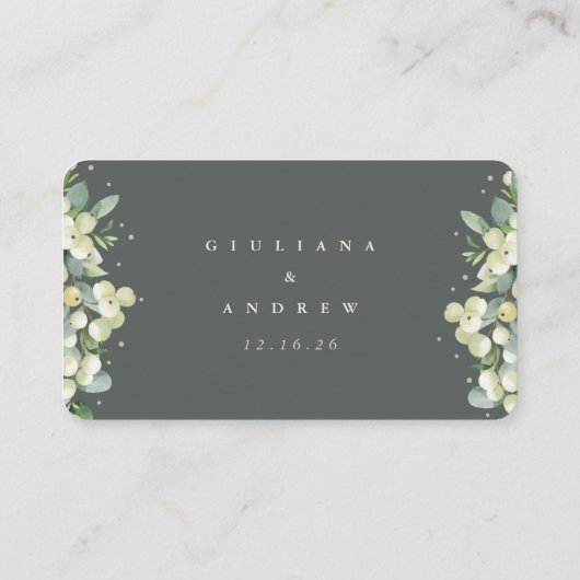 Mini Grey Green Snowberry+Eucalyptus Online UAWG Begleitkarte (Rückseite)