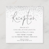 MINI-GRÖSSE - Einzelheiten zur Hochzeitsempfehlung Begleitkarte (Vorderseite)