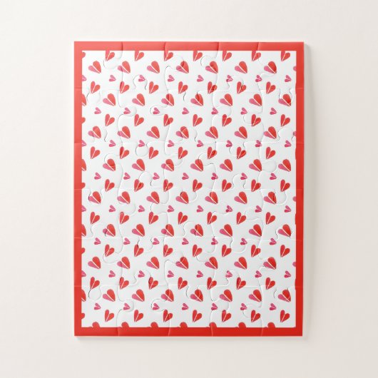 MINI HEARTS 11"X14" Big Pieces Puzzle (Vertikal)