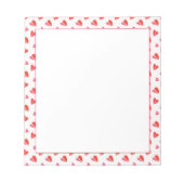 MINI HEARTS 5.5x6 Note Pad Notizblock (Vorderseite)