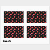 MINI HEARTS II Rectangle Stickers (Blatt)