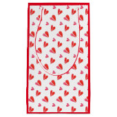 MINI HEARTS Kleine Geschenktasche Geschenktüte (Vorderseite)
