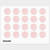 MINI HEARTS Kleine Round Stickers (Blatt)