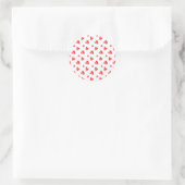 MINI HEARTS Kleine Round Stickers (Tasche)