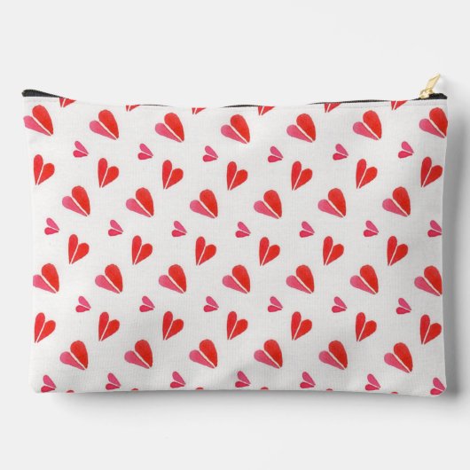 MINI HEARTS Large Accessory Pouch Bag Zubehörtasche (Rückseite)