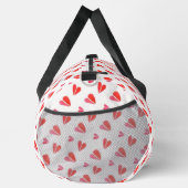 MINI HEARTS Large Duffel Bag Duffle Bag (Rechts)