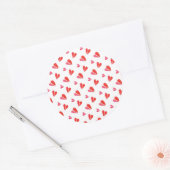 MINI HEARTS Large Round Stickers (Umschlag)