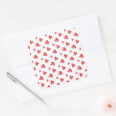 MINI HEARTS Large Square Stickers (Umschlag)