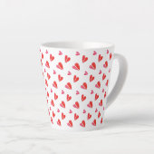 MINI HEARTS Latte Tasse (Rechte Ecke)