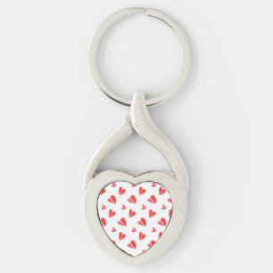 MINI HEARTS Metall Herz Schlüsselanhänger