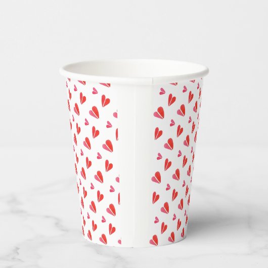 MINI HEARTS Paper Cups Pappbecher (Rechts)