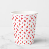 MINI HEARTS Paper Cups Pappbecher (Vorderseite)