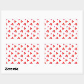 MINI HEARTS Rectangle Stickers (Blatt)