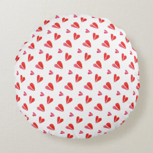 MINI HEARTS Runde Kissen