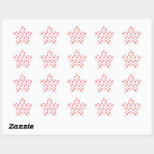 MINI HEARTS Star Stickers (Blatt)