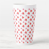 MINI HEARTS Tall Latte Tasse (Vorderseite)