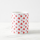 MINI HEARTS White Tasse (Mittel)